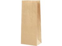 Zak papier 9x6,5x22,5cm 50g bruin/pk100