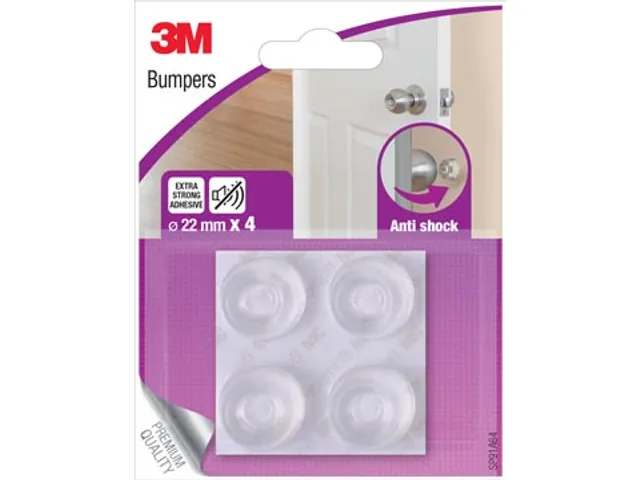 Bumpers Anti Shock Ø22 mm Blister 4 Stuks