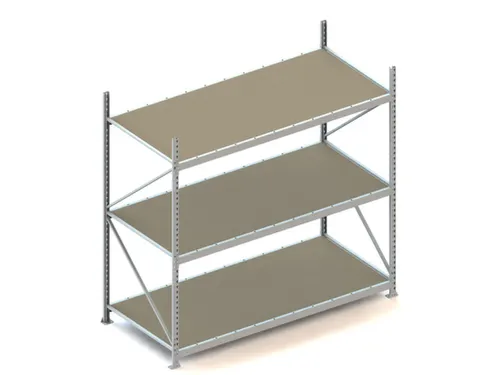Breedvakstelling Basisveld Hxbxd 2200x2307x1050mm 3 Houten Legborden