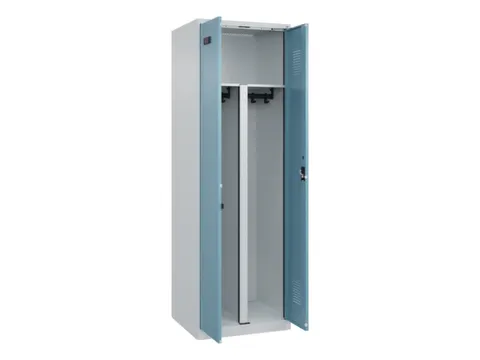 PBM-locker,HxBxD 1850x600x500mm,2vak,vak B 300mm,cil.-slot