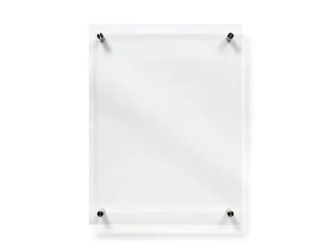 acryl informatiebord, ft A4