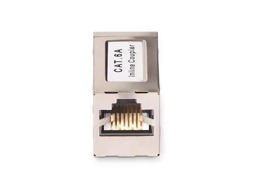 Shielded RJ45 Koppelstuk Inline Cat6a Coupler F/F