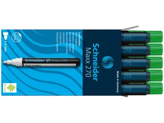 Lakmarker Schneider Maxx 270 1-3 mm groen - 9