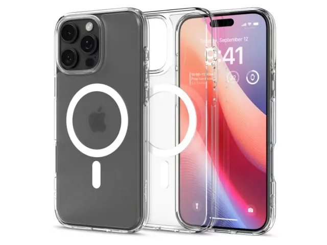 Spigen Ultra Hybrid MagSafe iPhone 16 Pro hoesje frost