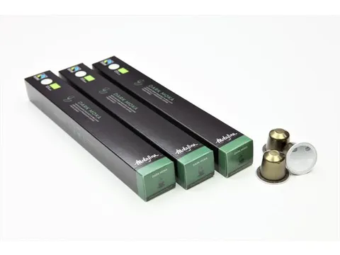 aluminium koffiecapsules, dark Moka, 10 stuks