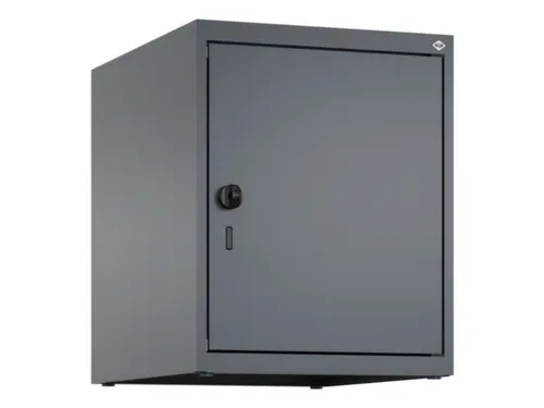opzetkast,v. locker,1vak.,vak B 400mm,HxBxD 500x400x500mm,draaigrendel