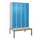Z-garderobekast,HxBxD 2120x1200x815mm,8vak,vak B 300mm,draaigrendel