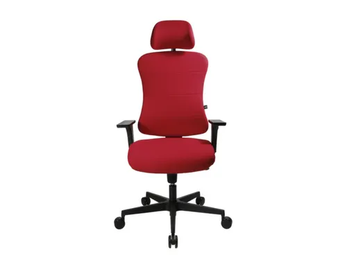Topstar Bureaustoel Art Comfort met hoofdsteun Rood