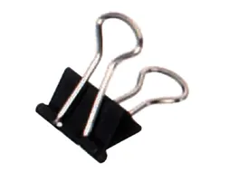 Papierklem MAUL 213 foldback 13mm capaciteit 4mm zwart