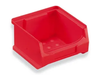 Zichtbak Hxbxd 60x100x100mm Pp Rood Grip - 1