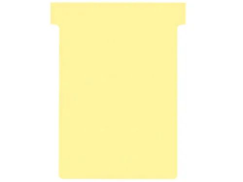 Planbord T-kaart Nobo nr 3 80mm geel