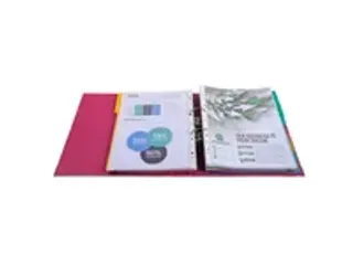 OUTLET Ordner PP Prem'Touch A4maxi 50mm fuchsia - 1