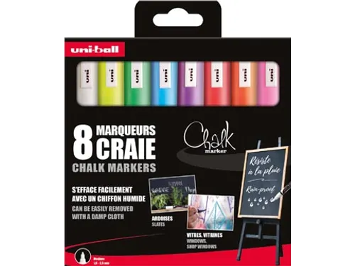 Krijtmarker Rond 1,8 - 2,5 Mm 8X Assorti
