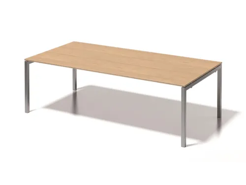 vergadertafel/directiebureau,HxBxD 740x2400x1200mm,rechthoekig