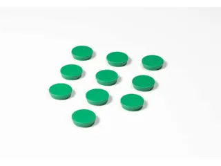 Smit Visual Memomagneten ø 30mm Groen 10 stuks - 1