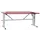 paktafel,HxBxD 690-1090x2000x800mm,T-voet RAL9006,in h. verstelb.