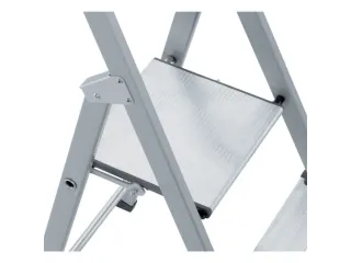 Trap,aluminium,treden diepte 8cm,platformhoogte 1,03m,enkelzijdig - 4