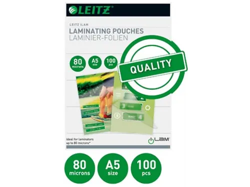 Leitz iLAM lamineerhoezen A5 80 micron 100 stuks