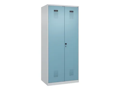 PBM-locker,HxBxD 1850x800x500mm,2vak,vak B 400mm,draaigrendel