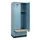 locker met bank,HxBxD 1950x800x815mm,2vak,vak B 400mm,cilinderslot
