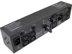 Vertiv MP2-220L, Geschakeld, 2U, Horizontaal, Zwart, 4 AC-uitgang(en),