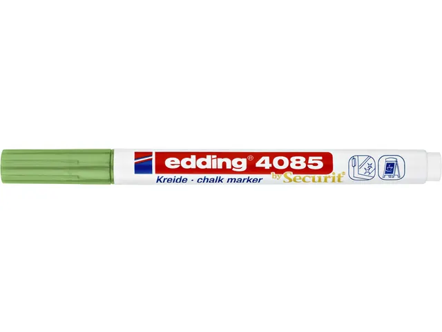 Krijtstift edding by Securit 4085 rond 1-2mm groen metallic