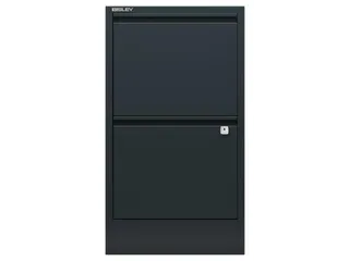 hangmappenkast,HxBxD 672x413x400mm,2hangmappenframes,romp antraciet - 1