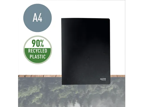 Recycle showalbum, ft A4, 20 hoezen, zwart