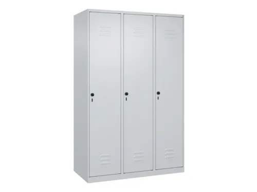locker voor scheiding van kleding,HxBxD 1850x1200x500mm,3vak