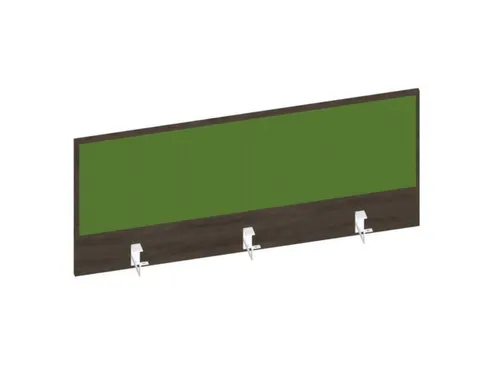 baliepaneel bureau aanbouw achter NV bruin hickory BN7048-groen 1200mm