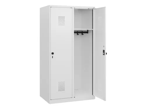 schoollocker,HxBxD 1530x800x500mm,2vak,vak B 400mm,draaigrendel