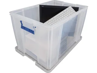 Bankers Box Opbergdoos Transparant 85 Liter - 2