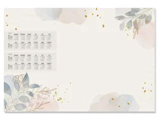 Designonderlegger Sigel Pastel Garden 27/28 59,5x41cm 30 vel 80 grams - 1