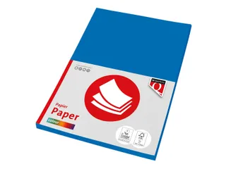 Kopieerpapier Quantore Colour A4 160 Gram Diepblauw 50vel - 1