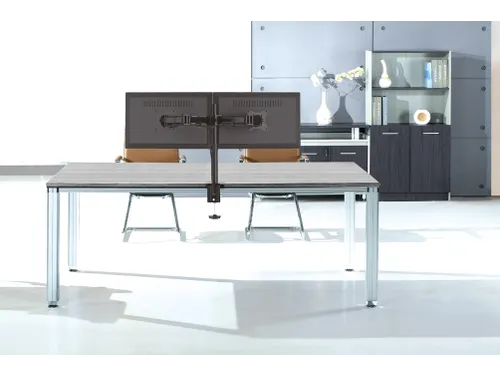 Monitorarm 2 Schermen 27inch Zwart Nm-d135dblack