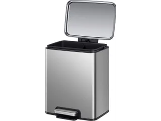 Madison pedaalemmer 12 Liter Zilvermat RVS - 1