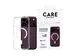 PanzerGlass CARE by Samba Case Transparent w. White MagSafe iPho