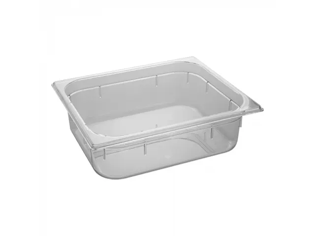 Caterchef Gastronorm bak 1/2 GN 100mm polycarbonaat transparant