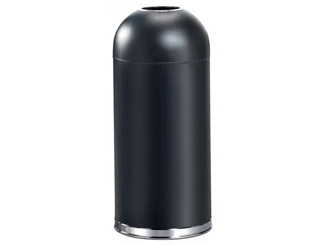 Afvalbak Open Top 55 Liter Zwart