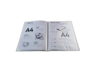 Showalbum Chromaline PP 40 tas A4 Transparant - 1