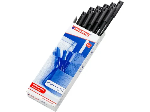 Fineliner edding 1200 zwart 0.5-1.0mm