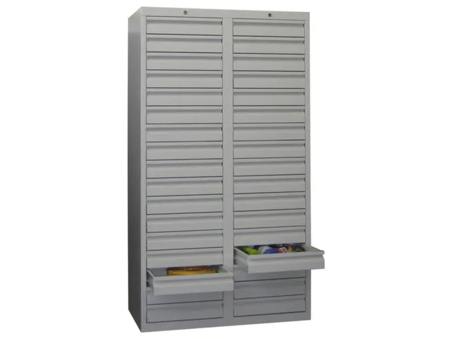 Ladenkast 1800x1000x500mm 34 Laden Gewoon Uitschuifbaar Geleiderails