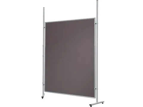 Presentatiewand Hxb 150X120Cm Aluminium Frame Grijze Vilt