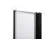 Totem Paneel+ Dubbelzijdige Display 42x120cm Zwart frame