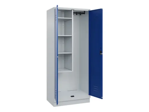 schoonmaakkast,HxBxD 1950x800x500mm,links 4vakken