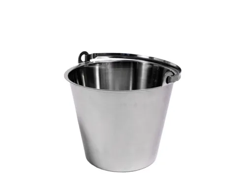 emmer,HxØ 272x300mm,10l,RVS zijdemat gepolijst