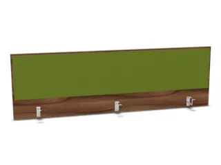 opzetpaneel bureau aanbouw achter NP-tiepolo nut BN7048-groen 1800mm - 1