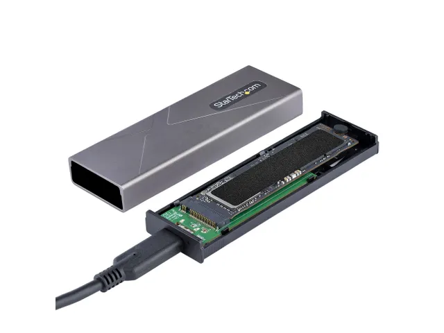 USB-C 10Gbps naar M.2 NVMe or M.2 SATA SSD Behuizing