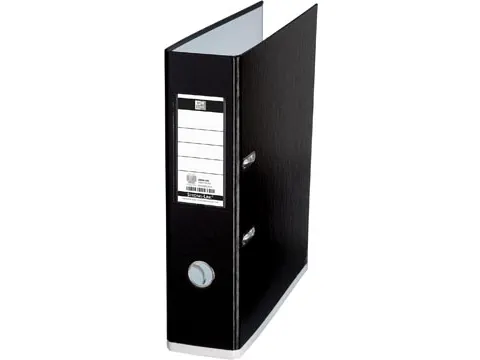 Elba Ordner Mycolour Pp A4 80mm Zwart/Wit