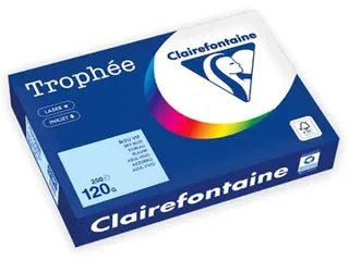 Trophée Pastel gekleurd papier A4 120 gram 250vel Licht blauw - 2
